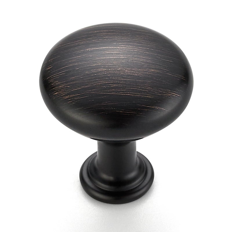 Ravinte 30 Pack 1 Inch Diameter Oil Rubbed Bronze Mini Round Solid Kitchen Cabinet Knobs Drawer Pulls for Dresser Closet Door Knobs Drawer Cabinets - Image 2