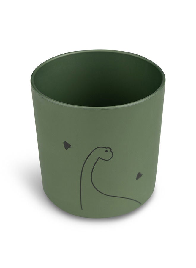 Citron Unbreakable Tableware Set, 100% Organic, Reusable, Biodegradable, Environment Friendly, And Unbreakable - Dino Green - Image 2
