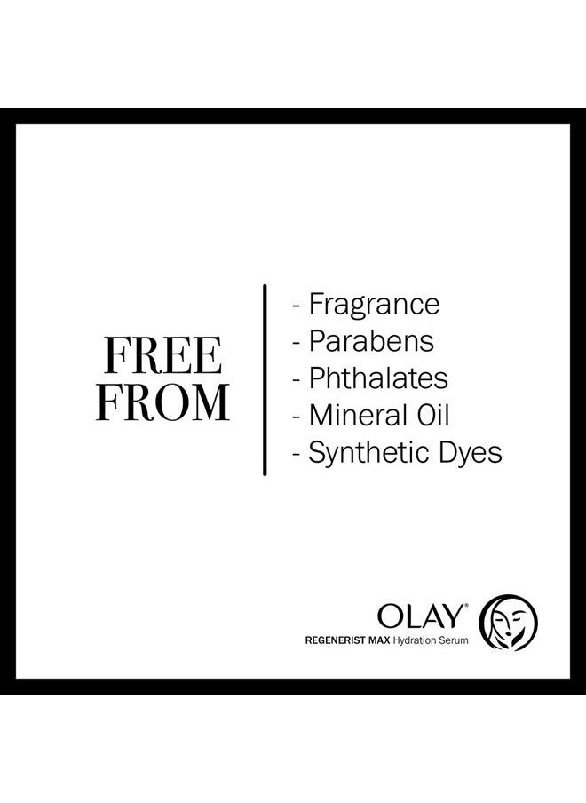 Olay Regenerist MAX Hydration Serum with Hyaluronic Acid, 1.3 Oz  - Image 3