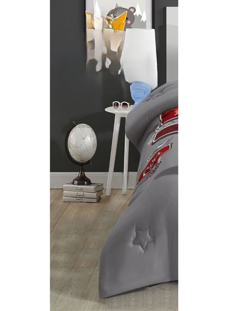 Greneric Comforter set with children's drawings, 3 pieces, compressed quilt, size 160*220cm - Image 2