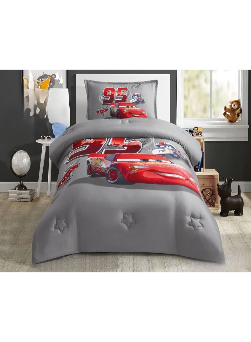 Greneric Comforter set with children's drawings, 3 pieces, compressed quilt, size 160*220cm - Image 1