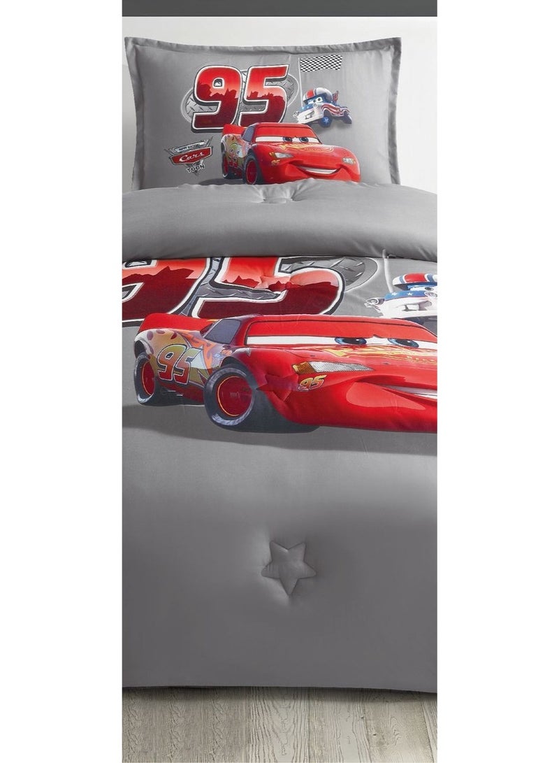 Greneric Comforter set with children's drawings, 3 pieces, compressed quilt, size 160*220cm - Image 3