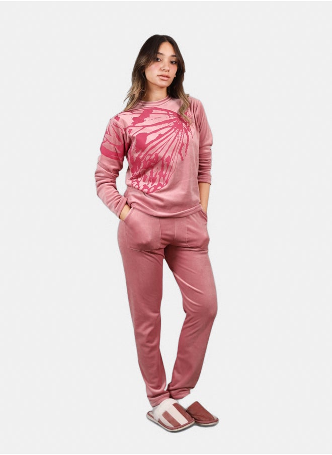 SHECHICK Shechick Butterfly Dreams Pink Pajama Set  - Image 1