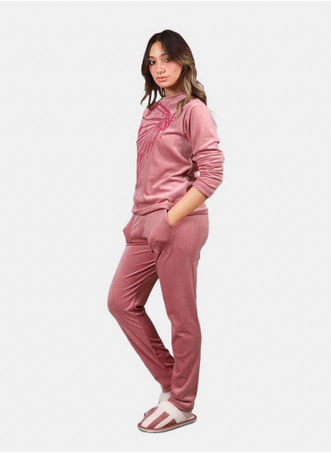 SHECHICK Shechick Butterfly Dreams Pink Pajama Set  - Image 3