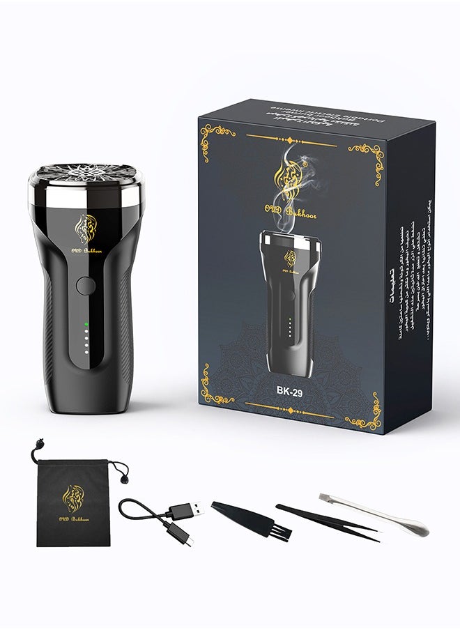 Oud Bukhoor - Handheld Style Incense Burner with Portable Charger PD22.5W 8000mAh Type C In & 2 Out Power Bank Fast Charging - Image 1