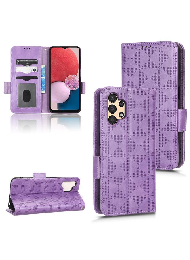 اس-توب جراب جلدي بتصميم مثلث متماثل لهاتف سامسونج جالاكسي A13 4G - Image 1