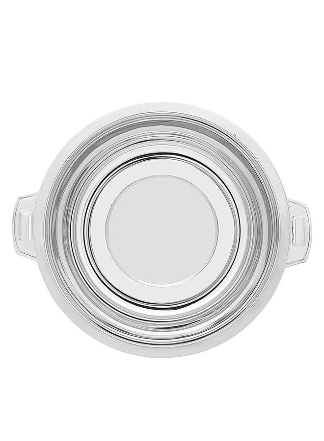 REEM Stainless Steel food Container With Twist-Lock Lid 8500ML Silver - Image 4