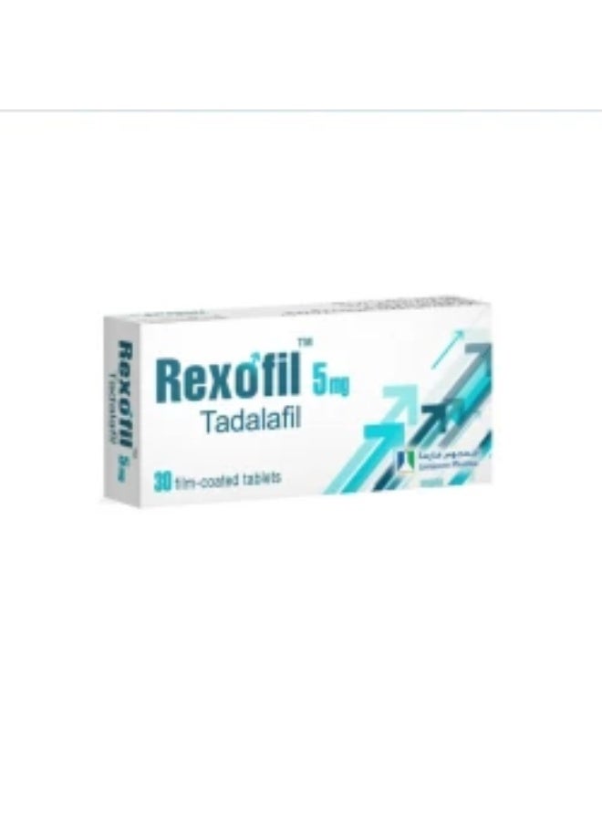 JAMJOOM PHARMA Rexofil 5 Mg 30 Tab - Image 1