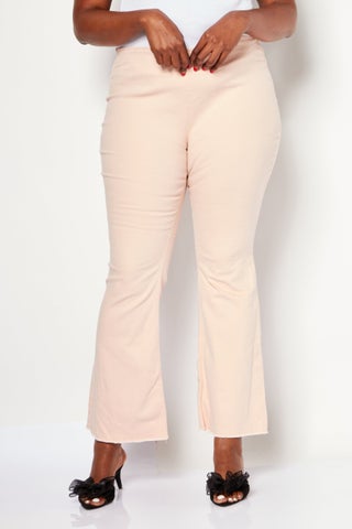 Women Plus Size Solid Pants, Pink - pzsku/ZA86EA7F5C2ACF9599782Z/45/1747053704/0757fce3-3555-4ad3-b2dc-9180503cd8ce