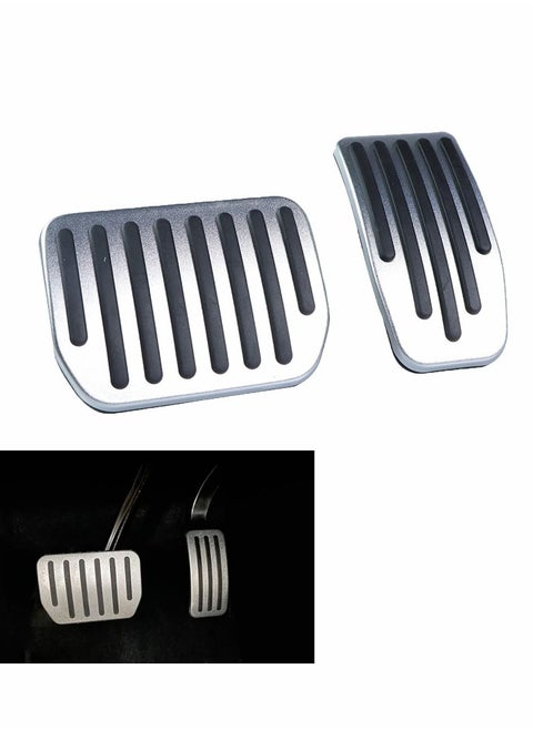 Tesla Model 3/Y Foot Pedals, Aluminum Alloy Non-Slip Replacement Accelerator and Brake Pedal