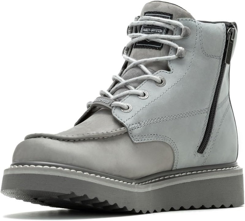 HARLEY DAVIDSON Harley-Davidson Men's Waterproof Motorcycle Boot - Light Grey - Image 2