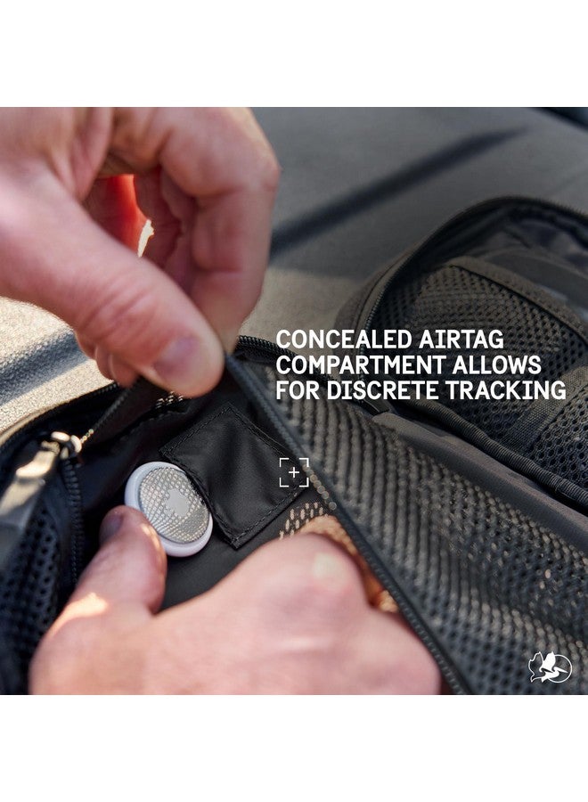 بيلكان حقيبة سفر منظمة للأجهزة الإلكترونية من بيليكان - حقيبة تقنية محمولة مع جيوب شبكية متعددة لتخزين الكابلات والشواحن وباور بانك وسماعات AirPods - حقيبة منظم الأسلاك ومستلزمات السفر بالطائرة - أسود - Image 3