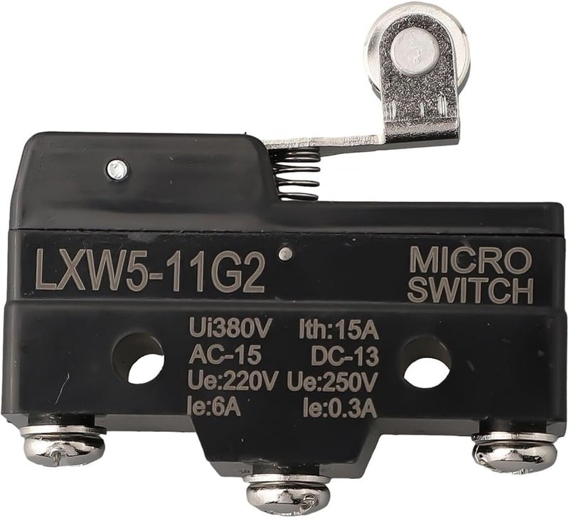 LXW5 11G2 مفتاح حد أمان صناعي دفع مكبس لحظي SPDT 380 فولت تيار متردد 220 فولت تيار مستمر 10 أمبير - Image 3