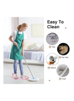 Y&D 2 Pairs Microfiber Slippers for Floor Cleaning  - Image 4