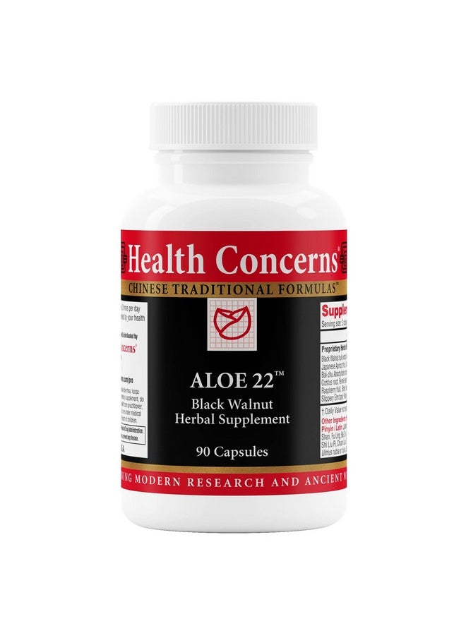 Health Concerns Aloe 22 Digestive Support 90 Capsules  - Image 2