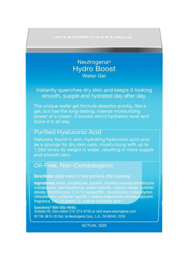 Neutrogena Hydro Boost Water Face Gel Blue 1.7 ozounce - Image 4