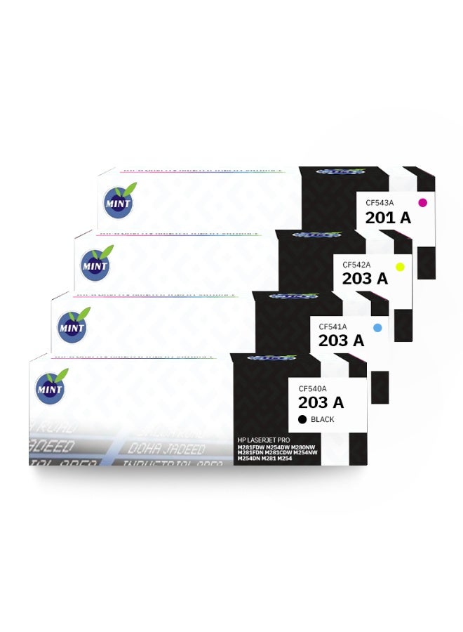 منت طقم حبر  203A  منت متوافق مع اتش بي - Image 1