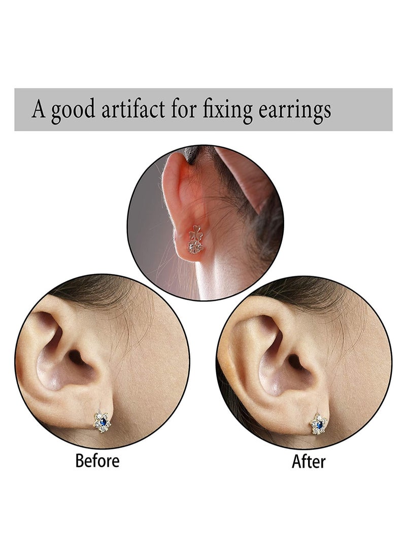 Generic - Adjustable Hypoallergenic Earring Lifters - Secure Replacement Backs for Droopy Ears, Perfect for Heavy Earrings, Provides Comfort and Support. - Image 1