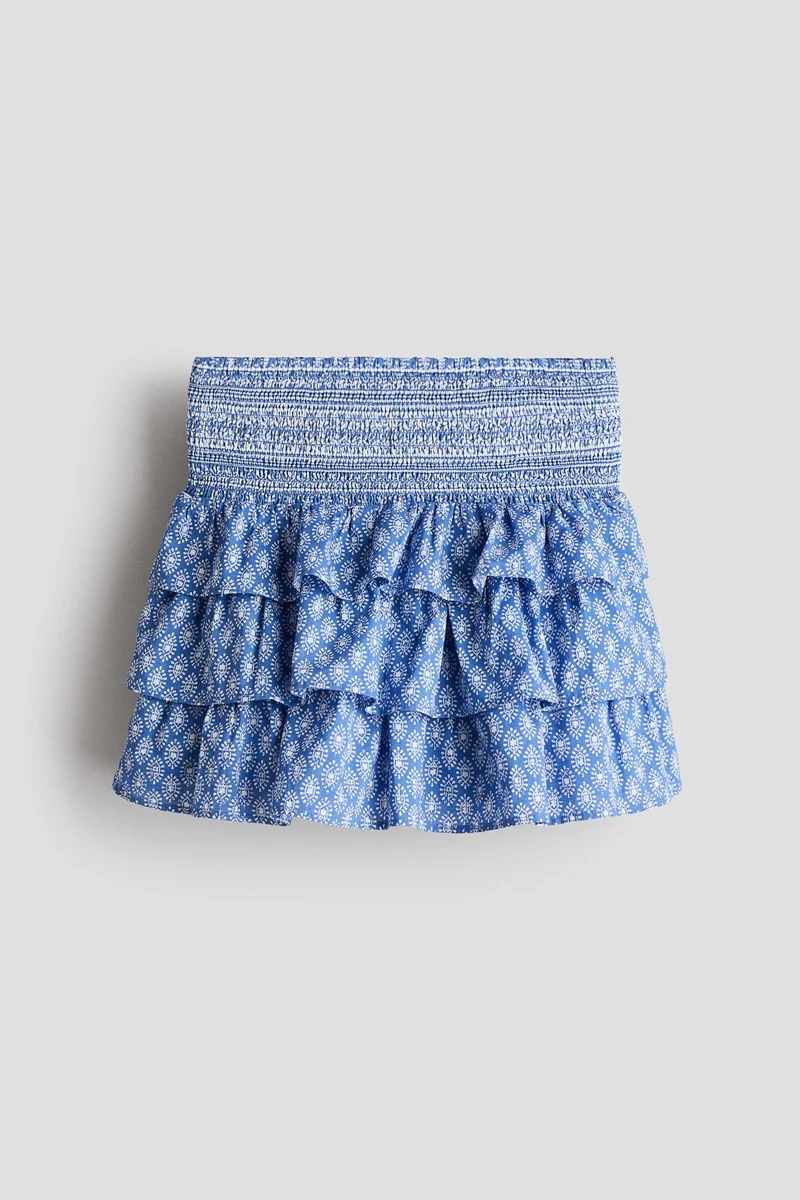 اتش اند ام تنورة قطنية بطبقات متدرجة