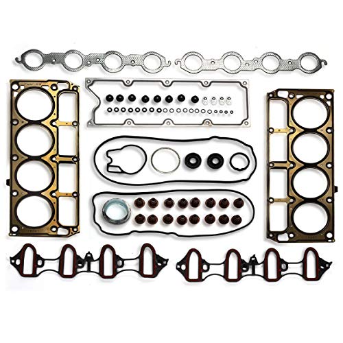 Vincos MLS Full Cylinder Engine Gasket Set with Head Bolts HS26282PT HS26191PT HS54340 CS9284 ES72173 (1st Generation) Compatible with Silverado Tahoe Sierra Yukon Envoy 4.8L 5.3L 2002-2011 - Image 5