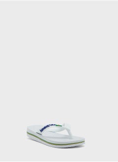 Brazil Logo Flip Flops