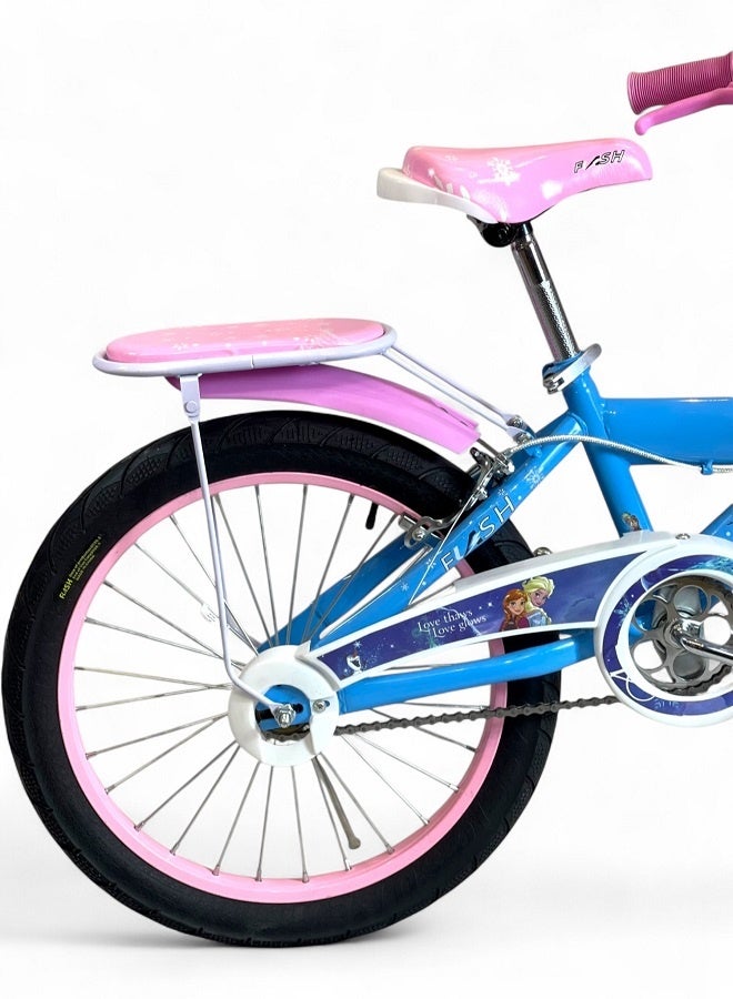 فلاش دراجة اطفال بناتي فيها اصوات وانوار من فلاش - لون بينك - مقاس 20 من 8 سنوات ل12 سنوات - الوكيل الرسمية في مصر المنتج GTG TOYS - Image 2