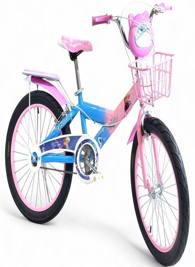 فلاش دراجة اطفال بناتي فيها اصوات وانوار من فلاش - لون بينك - مقاس 20 من 8 سنوات ل12 سنوات - الوكيل الرسمية في مصر المنتج GTG TOYS - Image 1