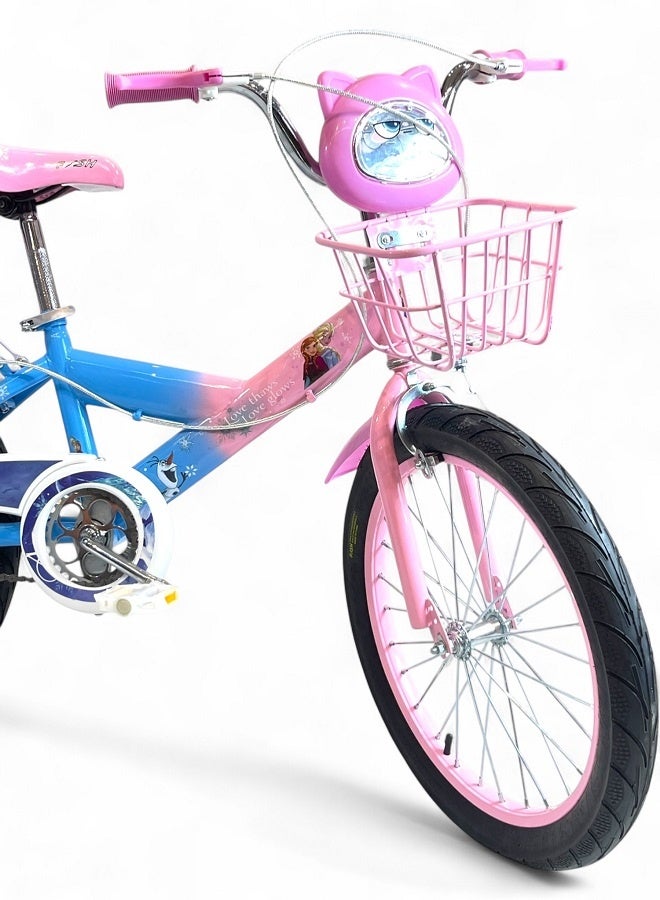 فلاش دراجة اطفال بناتي فيها اصوات وانوار من فلاش - لون بينك - مقاس 20 من 8 سنوات ل12 سنوات - الوكيل الرسمية في مصر المنتج GTG TOYS - Image 5