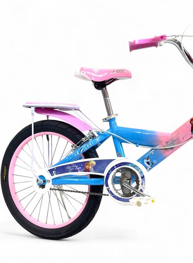 فلاش دراجة اطفال بناتي فيها اصوات وانوار من فلاش - لون بينك - مقاس 20 من 8 سنوات ل12 سنوات - الوكيل الرسمية في مصر المنتج GTG TOYS - Image 3