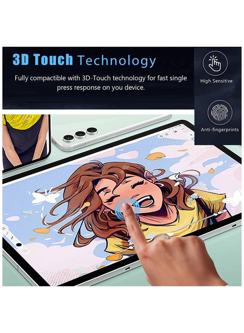 General Galaxy Tab A9 8.7 inch 2023 (SM-X110/X115/X117) Privacy Screen Protector, 360° Anti-Spy Flexble Anti-Scratch Screen Protector Case Friendly  - Image 3