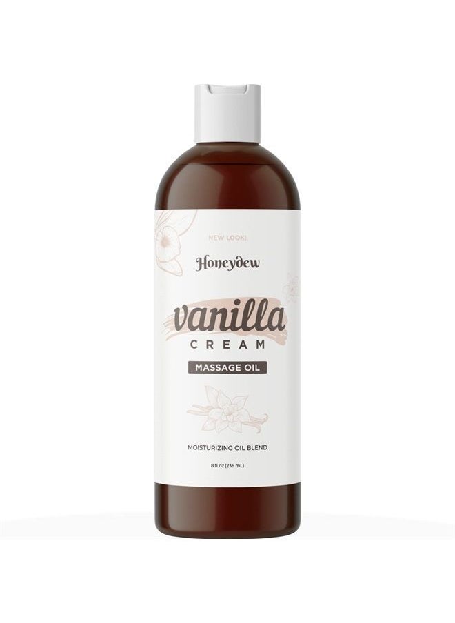 Honeydew - Vanilla Massage Oil for Date Night - Premium Non Greasy Non Staining Easy Gliding Aromatherapy Massaging Oil with Silky Smooth Coconut Jojoba and Sweet Almond Oil - Therapeutic Grade Non GMO and Vegan - Image 1