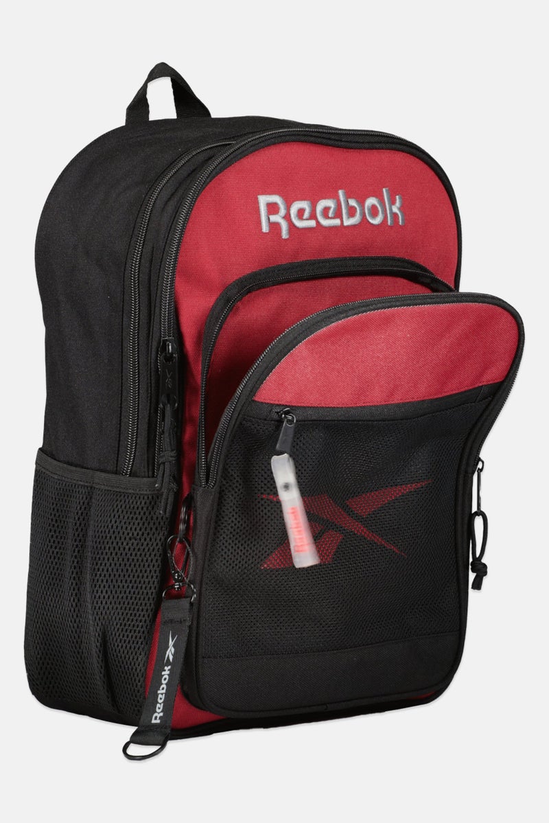 Reebok حقيبة ظهر للرجال بشعار مطرز، متعددة الألوان - Image 3