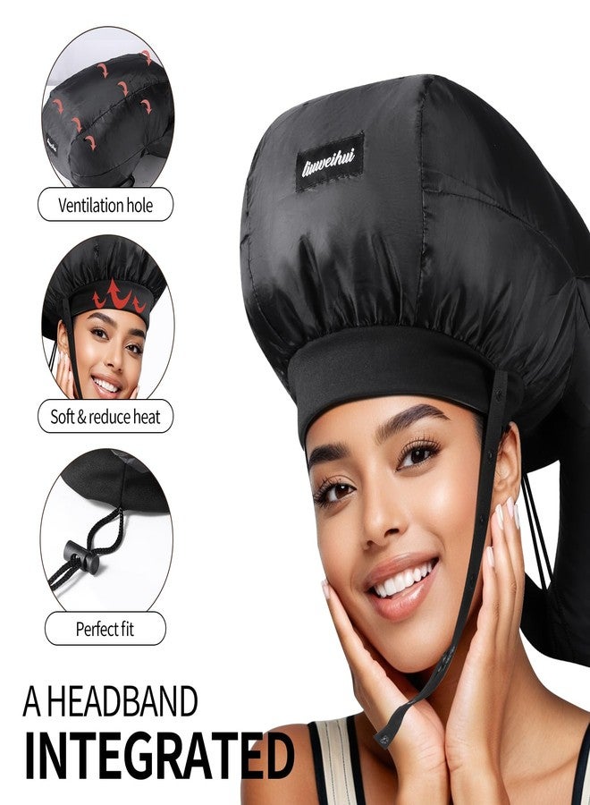 liuweihui Bonnet Hair Dryer, Ideal Hair Diffuser for Curly Hair， Your Ultimate Solution - Spacious Capacity Blow Dryer Cap for Rapid Styling of Curls - Image 3