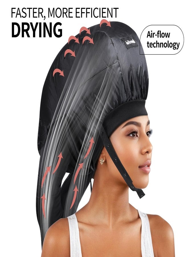 liuweihui Bonnet Hair Dryer, Ideal Hair Diffuser for Curly Hair， Your Ultimate Solution - Spacious Capacity Blow Dryer Cap for Rapid Styling of Curls - Image 2