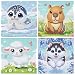 NANZHOO 4 Pack Diamond Art Kits Diamond Painting Kits for Beginners 5D Cute Animals Diamond Art Gem Art Dimond Art Paintings Mosaic Kits DIY Full Drill for Gift Home Wall Decoration 6x6 Inch - Image 2