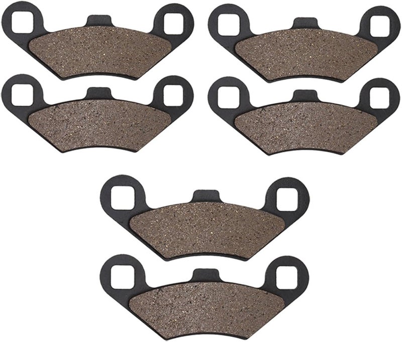 QASULER Motorcycle Brake Pads for Polaris 500 Outlaw - Image 1