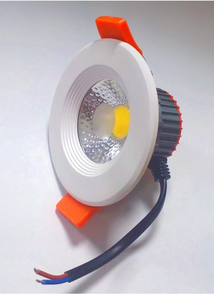 Vmax - COB LED Downlights Ceiling White Light 6500K 20W 1800LM, AC 220-240V, Cut Φ175mm, IP44 Ultra Slim LED Recessed Ceiling Lights for Bathroom Bedroom Kitchen Living Room, Not Dimmable - Image 1