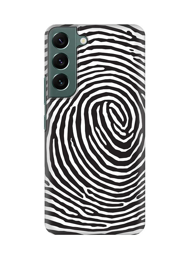 Stylizedd Case for Samsung Galaxy S22+ 5G Slim Snap Classic Series Shield Matte Finish Print - Finger Prints
