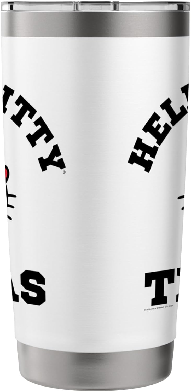 Hello Kitty Hello Kitty Heart of Texas Tee Shirt Stainless Steel Insulated Tumbler  - Image 2