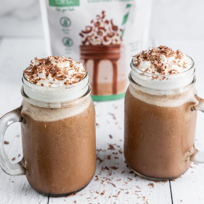 Bare Life: Dairy Free Frozen Hot Cocoa | Blended Premium Frappe Iced Hot Chocolate Smoothie | Vegan, Organic, Gluten Free, Paleo, Lactose Free, Soy Free | 10.16 oz - Image 5