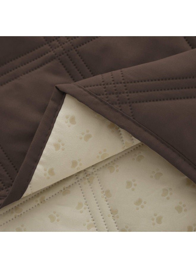 Ameritex - Waterproof Dog Bed Cover Pet Blanket With AntiSlip Back For Furniture Bed Couch Sofa - Image 1