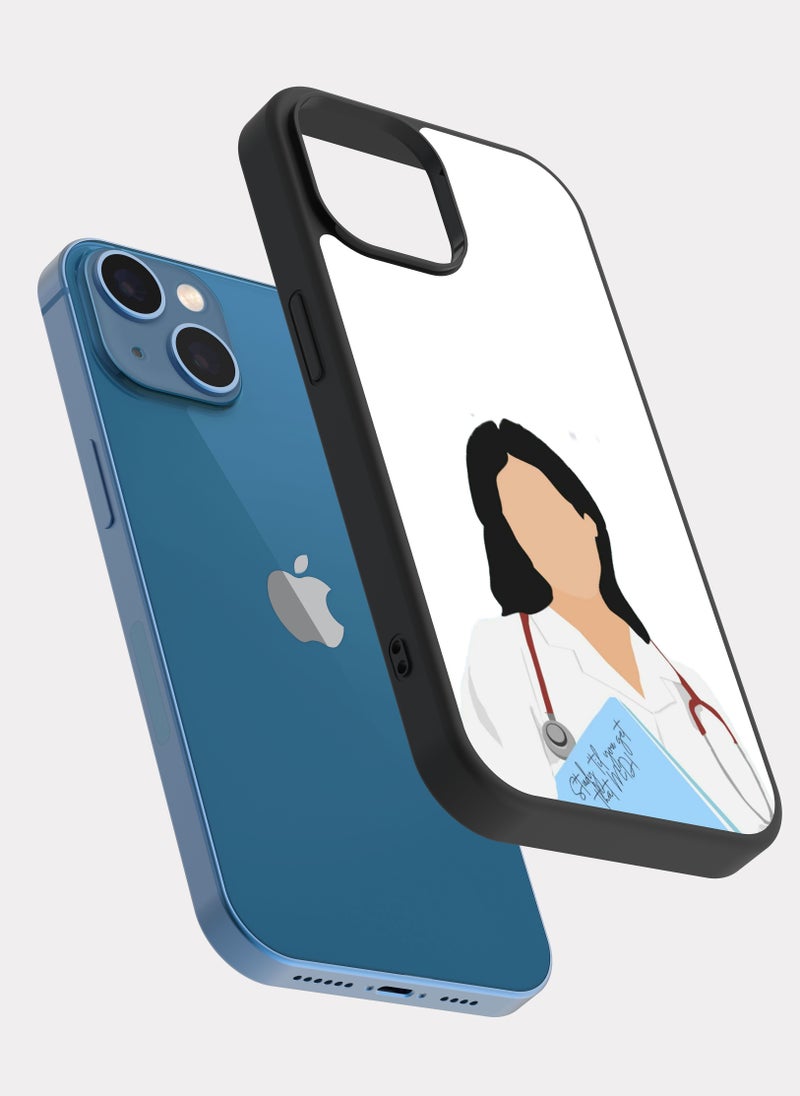 PXLAAT iPhone 13 case cover Female Doctor - Image 2