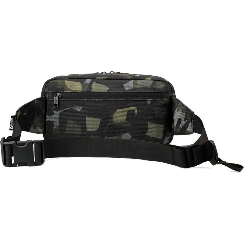11-inch Waist Bag Anti-Theft Water Resistant Shock Proof Business Leisure Crossbody Chest Bag for Men and Women, HK2121 - Image 4