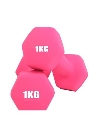 Dumbbells Weights Exercise Pink 1KG*2 - pzsku/ZA8701DD9057E3221BB41Z/45/_/1730112397/a2f4cfed-b3fb-4593-ad8c-bcbd2158c861