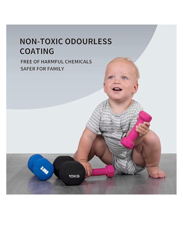 Dumbbells Weights Exercise Pink 1KG*2