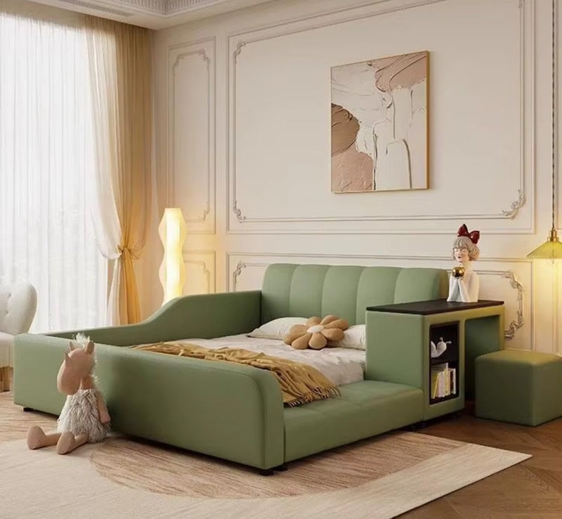 cozy Homes إطار سرير حديث من كوزي هوم مع تخزين - Image 1