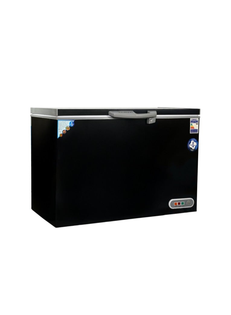 ألاسكا ديب فريزر 377لتر -اسود-الاسكا - Image 1