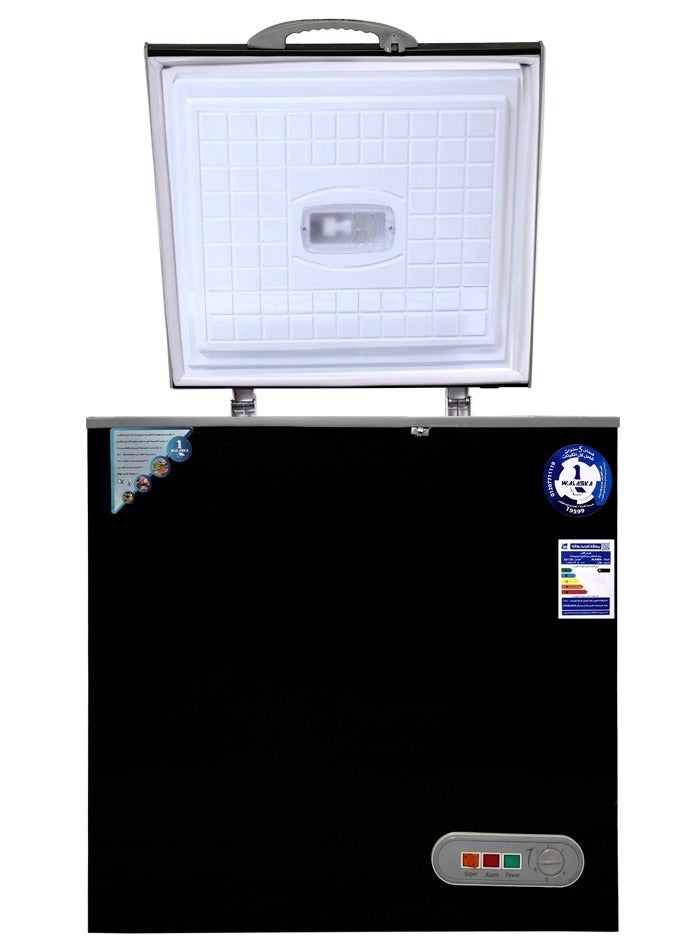 ألاسكا ديب فريزر 377لتر -اسود-الاسكا - Image 2