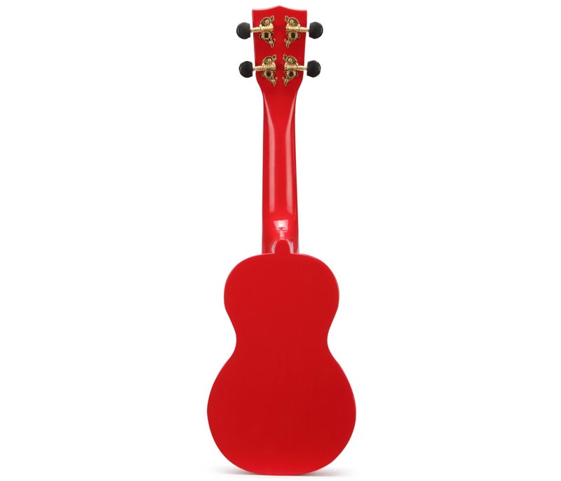Mahalo Ukulele Soprano U-Smile Series Red with Bag - Image 1