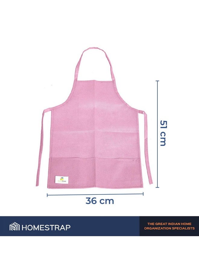 HomeStrap - HomeStrap Multipurpose Kids Apron for Cooking, Painting, and School 5 to 10 yrs child (Pack of 12) - Image 1